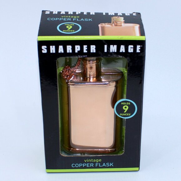 Sharper Image Vintage Copper Flask - Picture 1 of 2